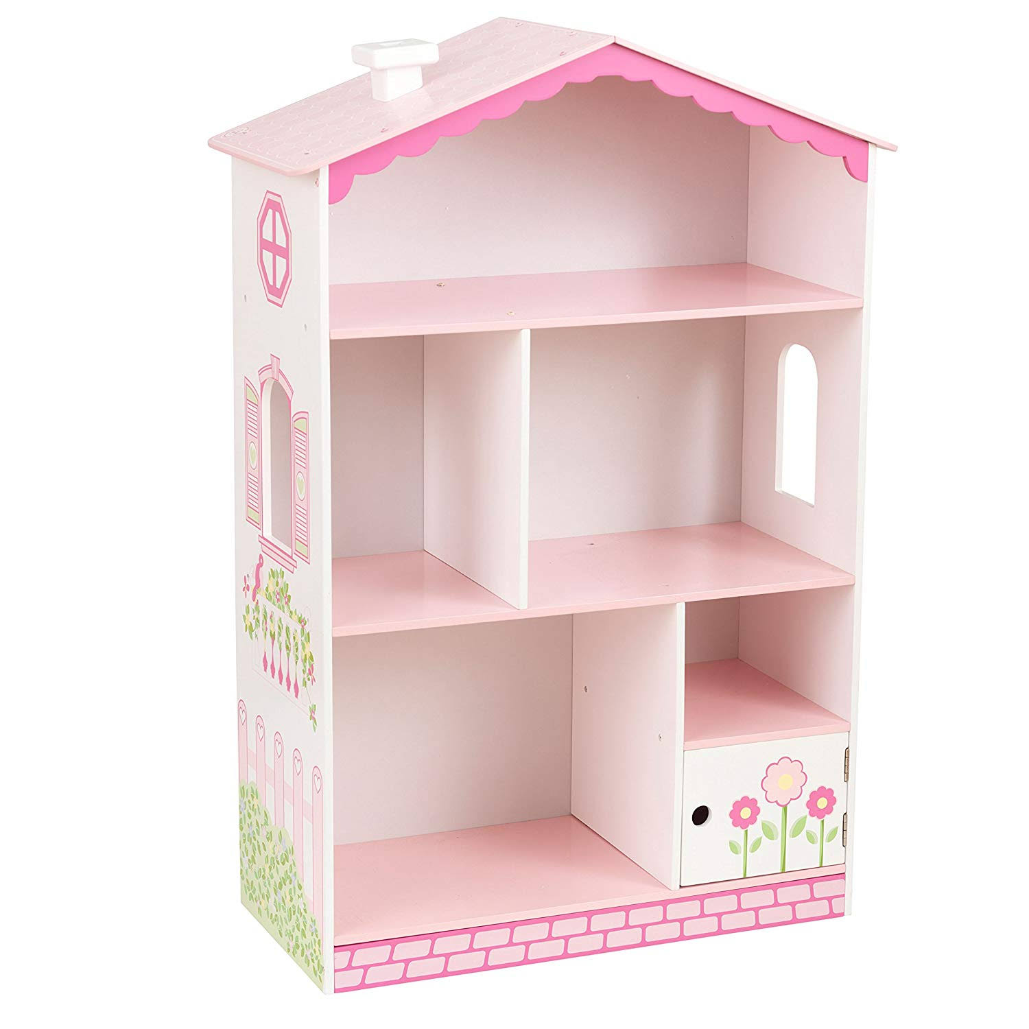Kidkraft 14604 Wooden Doll House Cottage Bookcase