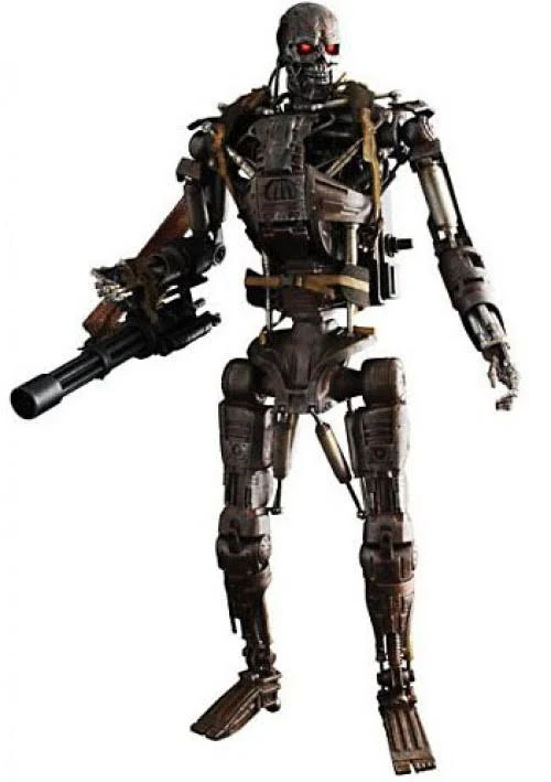 Hot Toys Terminator Salvation 1/6 Scale Figure T-600 Endoskeleton