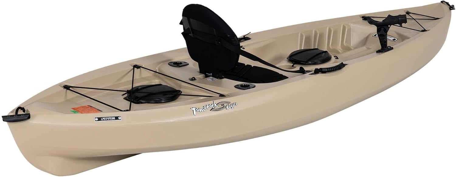Lifetime 90806 Tamarack Angler 100 Fishing Kayak - 2 Pack (Paddles Included)