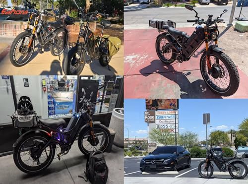 2025 Romeo Pro 3/Pro 2 Electric Bike for Adults 5000W/4000W Dual Motor E Bike 50/46MPH 60V/80Ah 52V/70AH Long Range Electric Bicycle