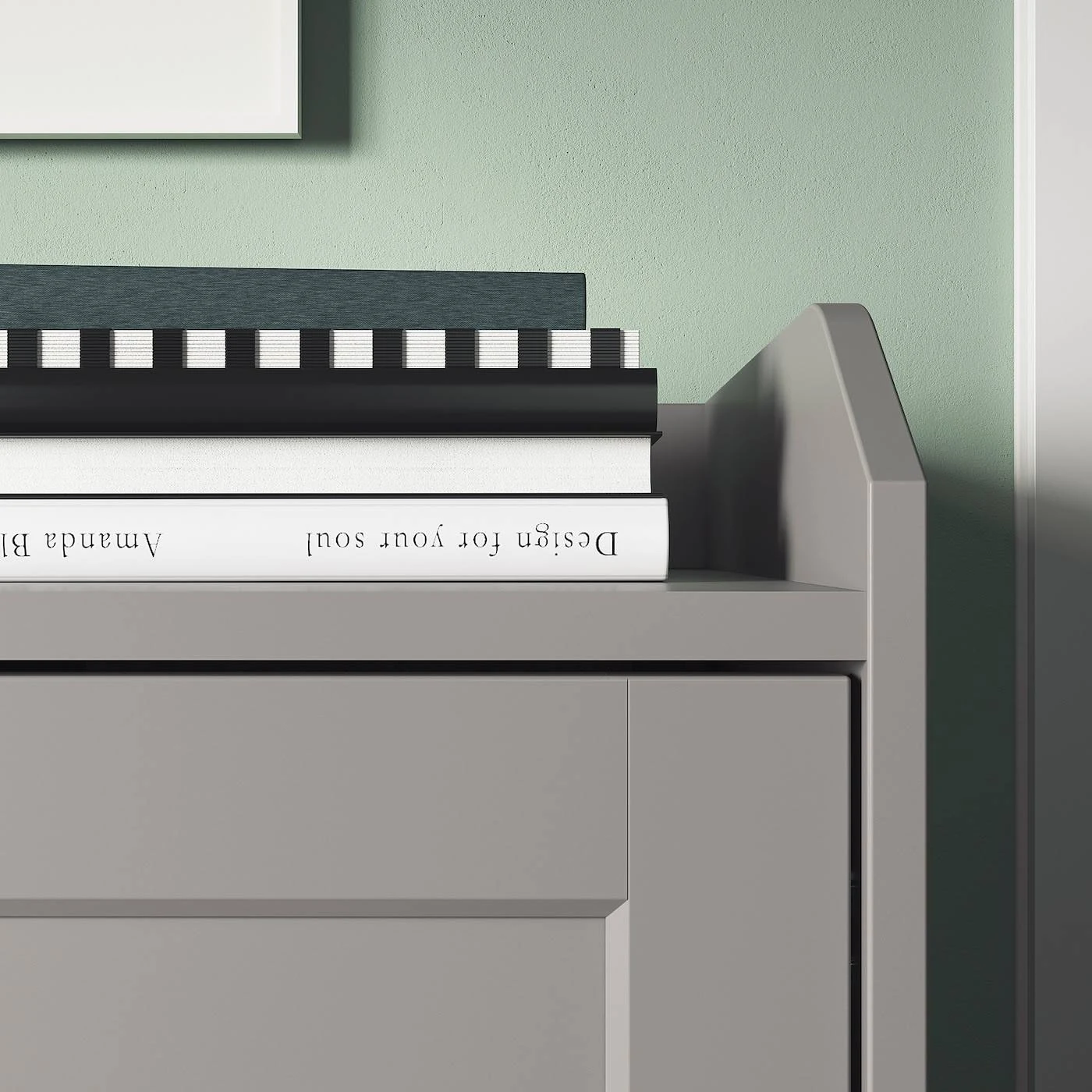 IKEA - HAUGA Sideboard, Gray, 55 1/8x33 1/8