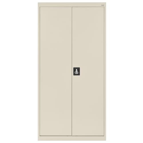 Sandusky Lee EA4R362472-02 Welded Steel Elite Storage Cabinet with Adjustable Shelves, 24" Length x 36" Width x 72" Height, Charcoal