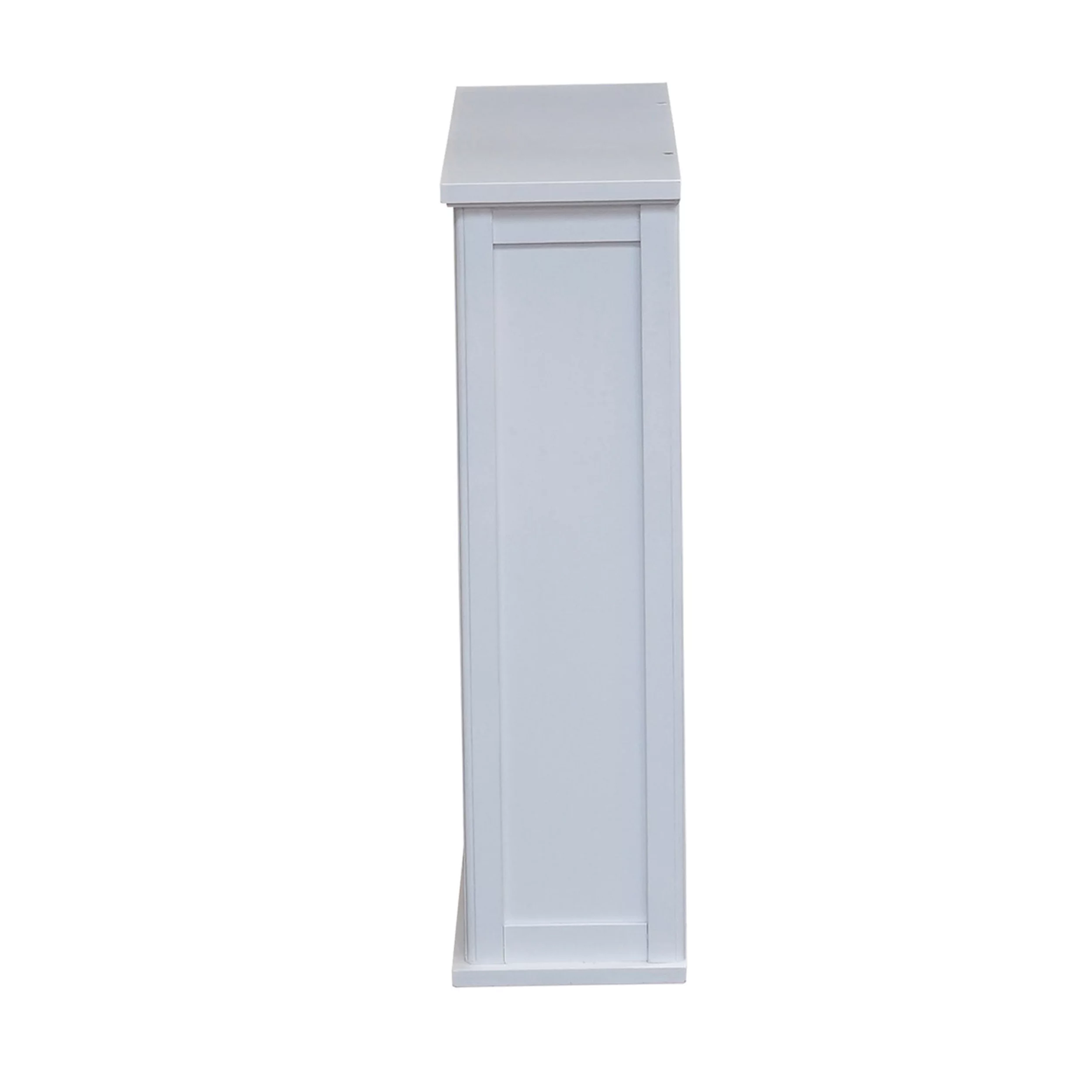 Dorset 27"W x 29"H Wall Mounted Bath Storage Cabinet with Two Doors and Open Shelf