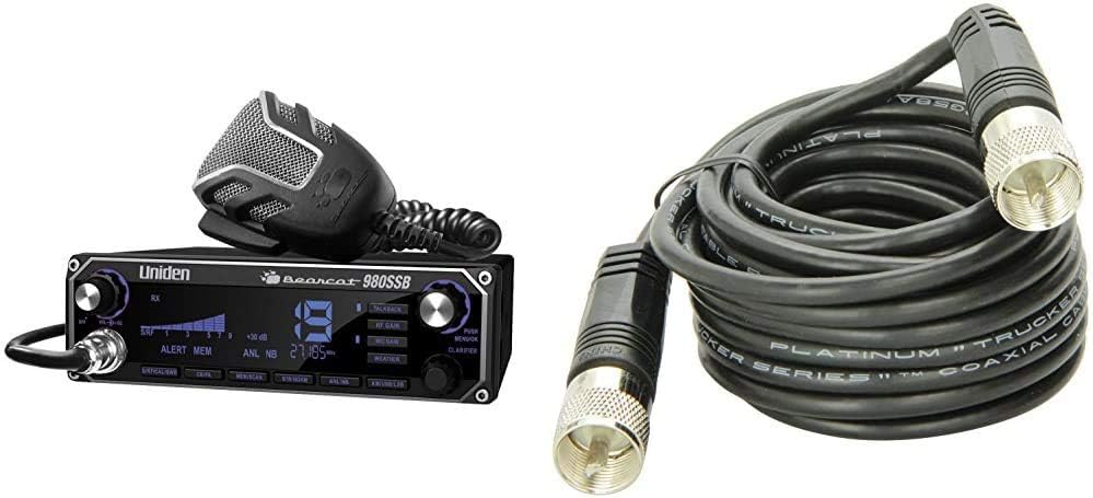 Uniden Bearcat 980 40- Channel SSB CB Radio with Sideband NOAA WeatherBand