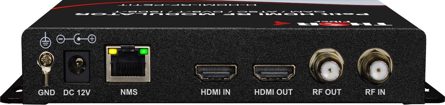 HDMI to Coax Modulator Send HDMI Video Source up 1080p to All TVs as HD CATV QAM or ATSC Channels