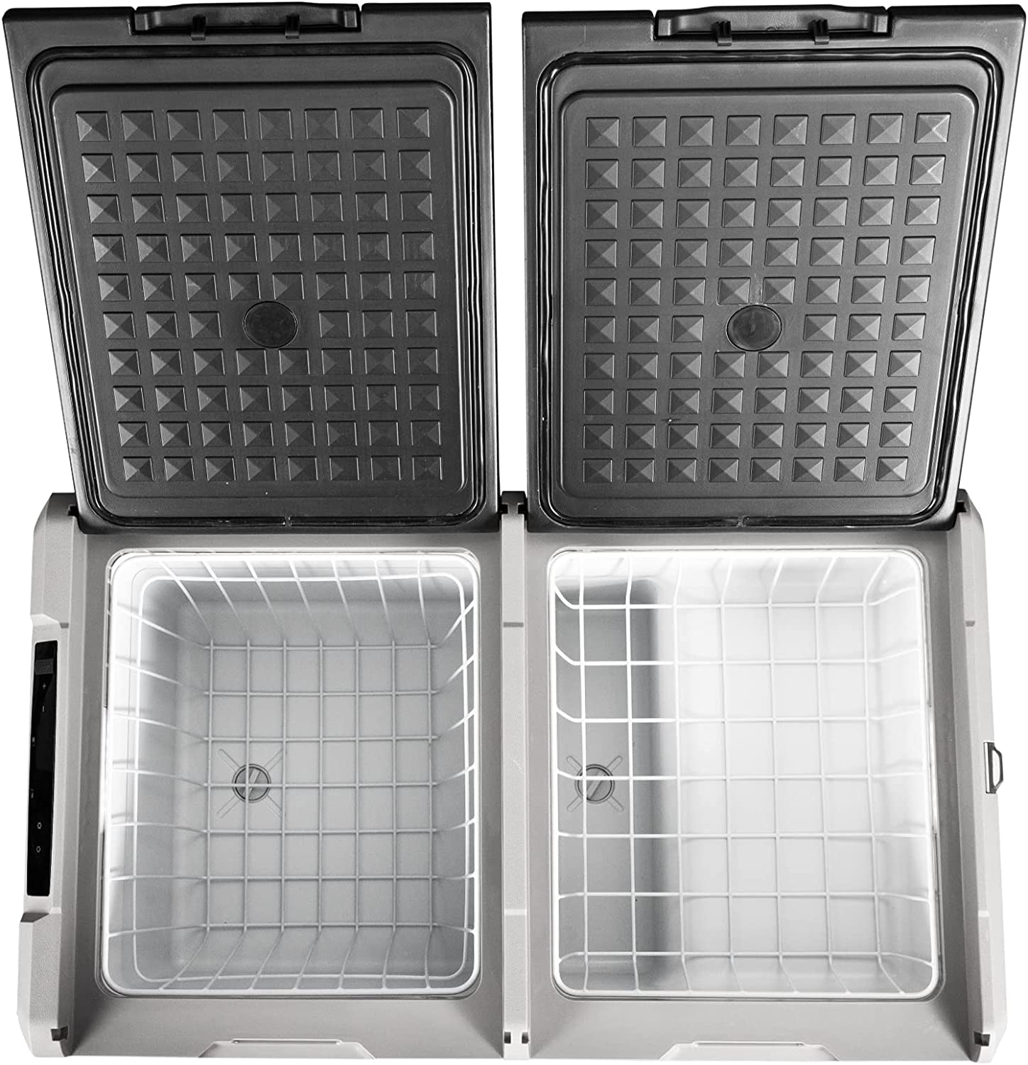 Vevor FTBZPE75L110VCPUFV1 12V 80 qt. Dual Door Chest Refrigerator with Cooler
