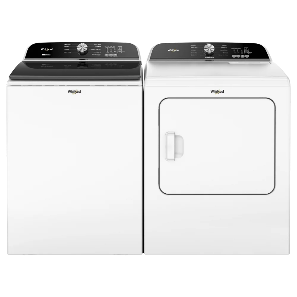 WHIRLPOOL WTW6157PW  HIGH EFFICIENCY TOP LOAD WASHER Black