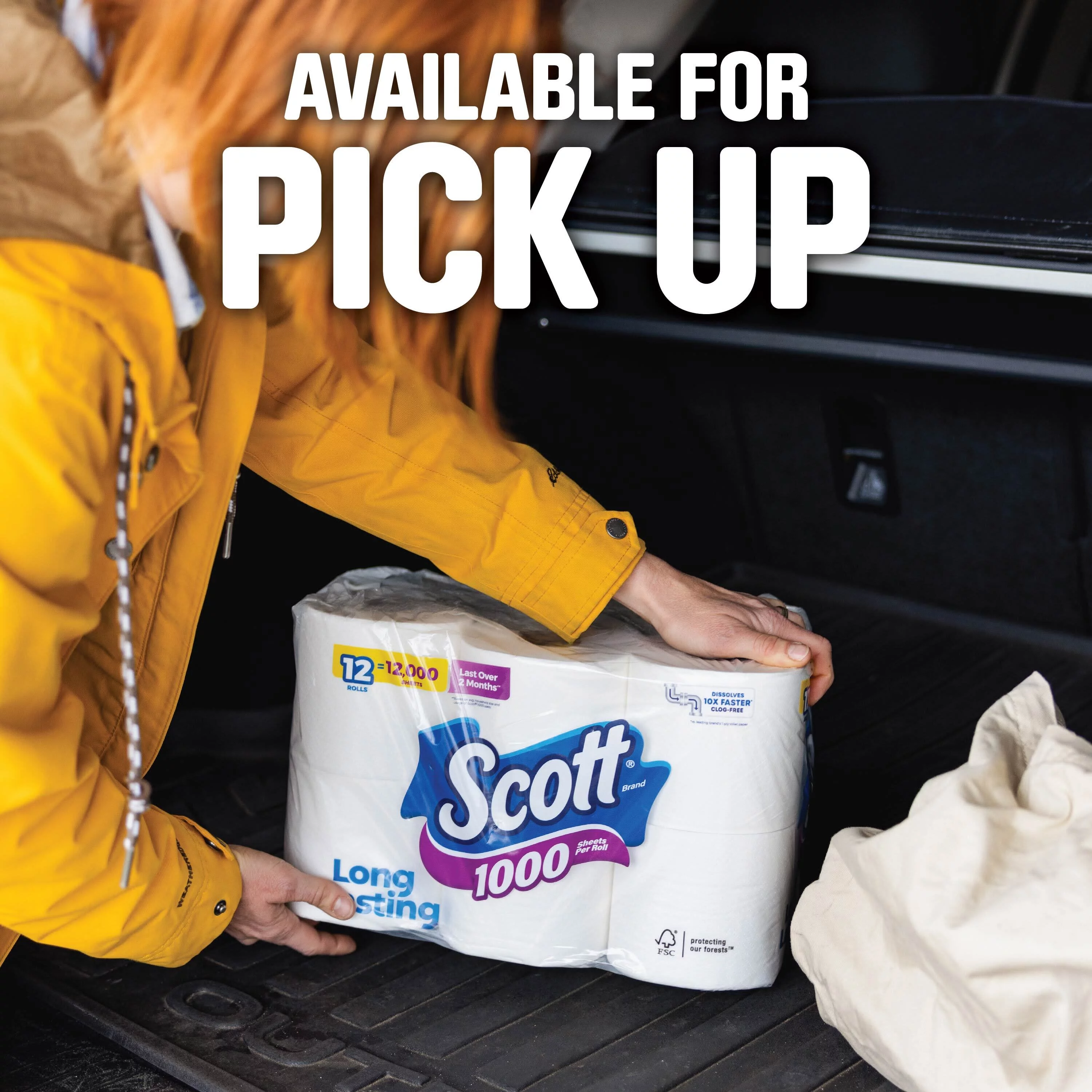 (4 pack) Scott 1000 Toilet Paper, 20 Rolls, 1,000 Sheets Per Roll - Curated Treasures Market