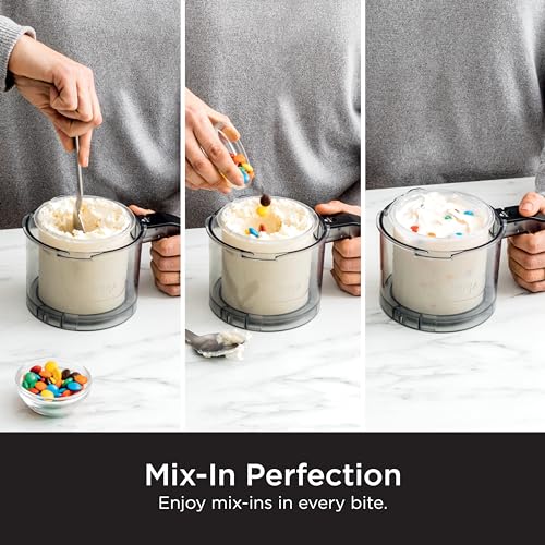 Ninja NC301 CREAMi Ice Cream Maker, for Gelato, Mix-ins, Milkshakes, Sorbet, Smoothie Bowls & More, 7 One-Touch Programs