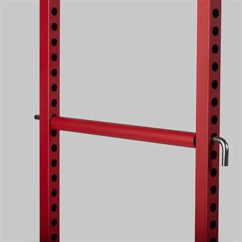 Titan Fitness T-2 Series Short Power Rack, Skinny Pull Up Bar, Pin and Pipe Safeties, Standard J-Hooks