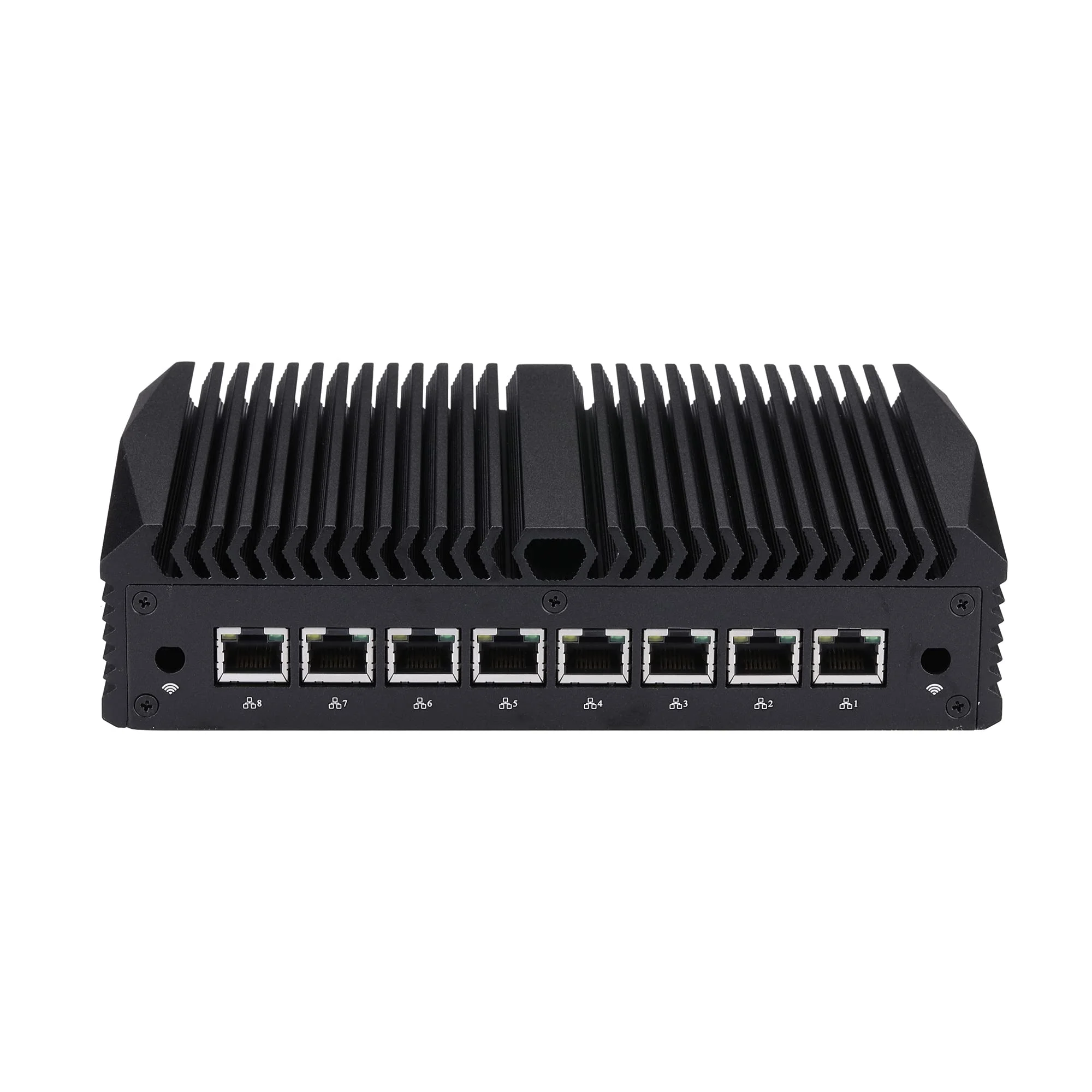 Industrial Computer Q838GE Core I3-8130U, Up to 3.4Ghz AES-Ni (8Gb Ddr3 Ram 256Gb Ssd WiFi) 8 Intel Gigabit Nic, Support Opnsense, Ipfire, Openwrt