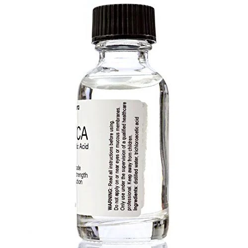 80% TCA Acid Peel (1 oz.) Skin Peel Acid - Tattoo Removal, Remove Skin Tags, Moles, Age Spots, Stretch Marks, Acne Scars, Scars,