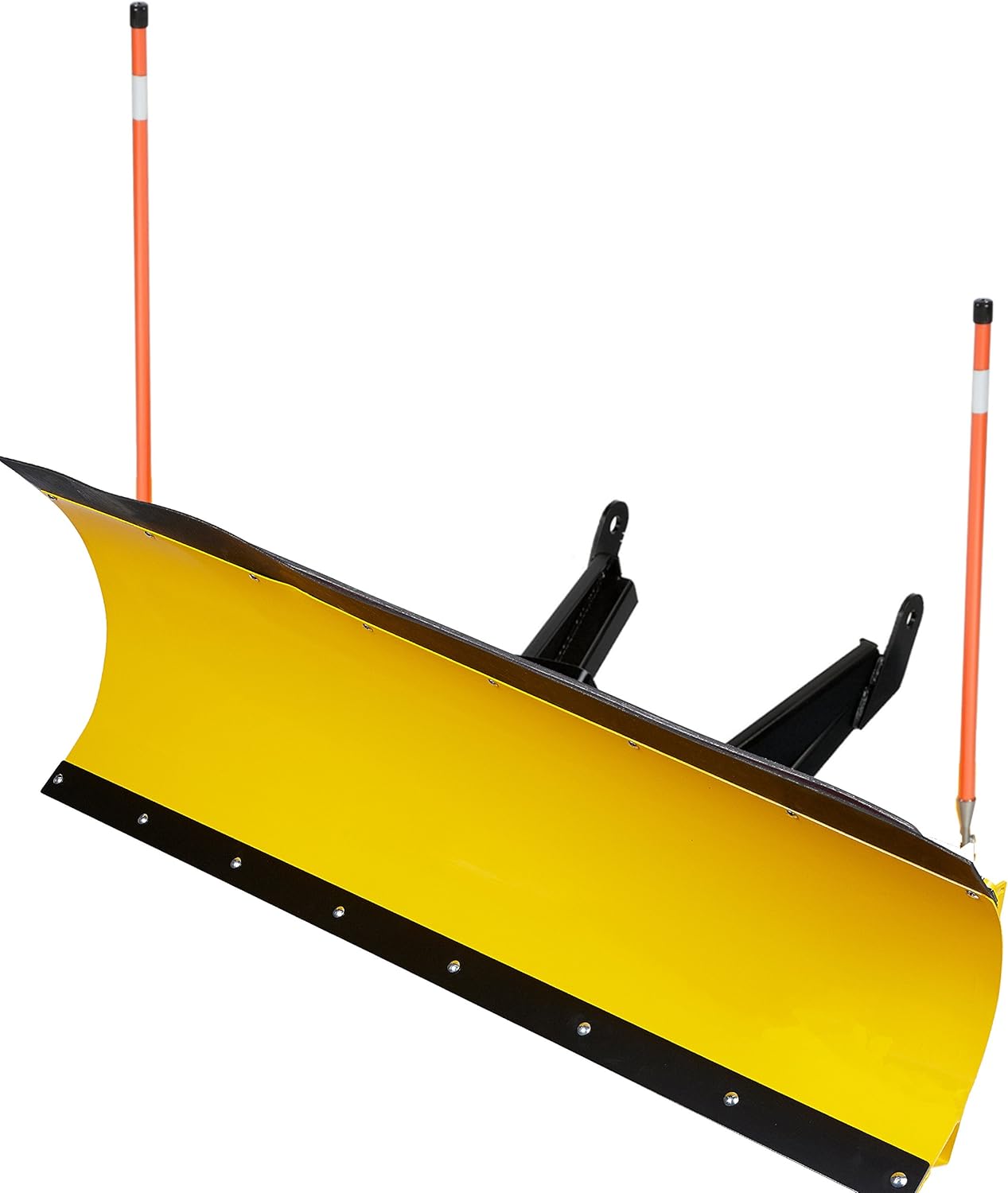 72 inch DENALI Pro UTV Snow Plow Kit in YELLOW - 2016-2021 Honda Pioneer 1000