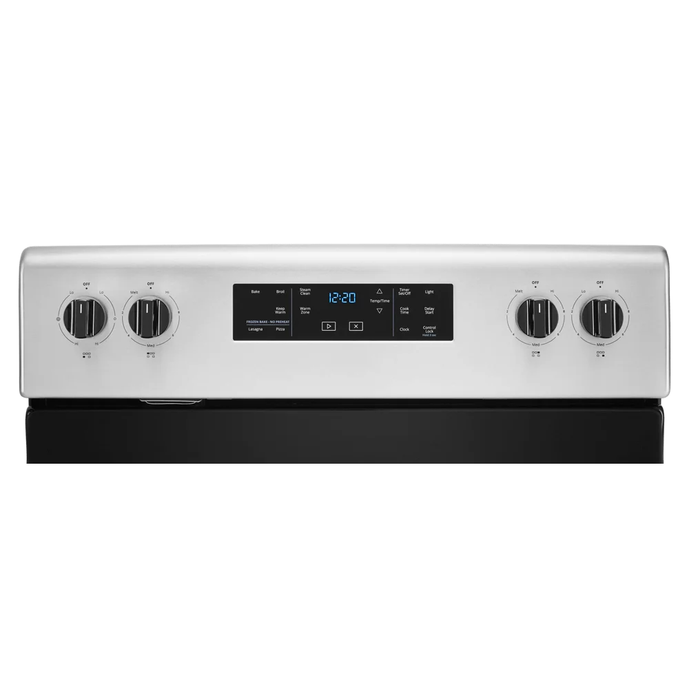Whirlpool Wfe505w0j 30" Wide 5.3 Cu. Ft. Free Standing Electric Range - Stainless Steel
