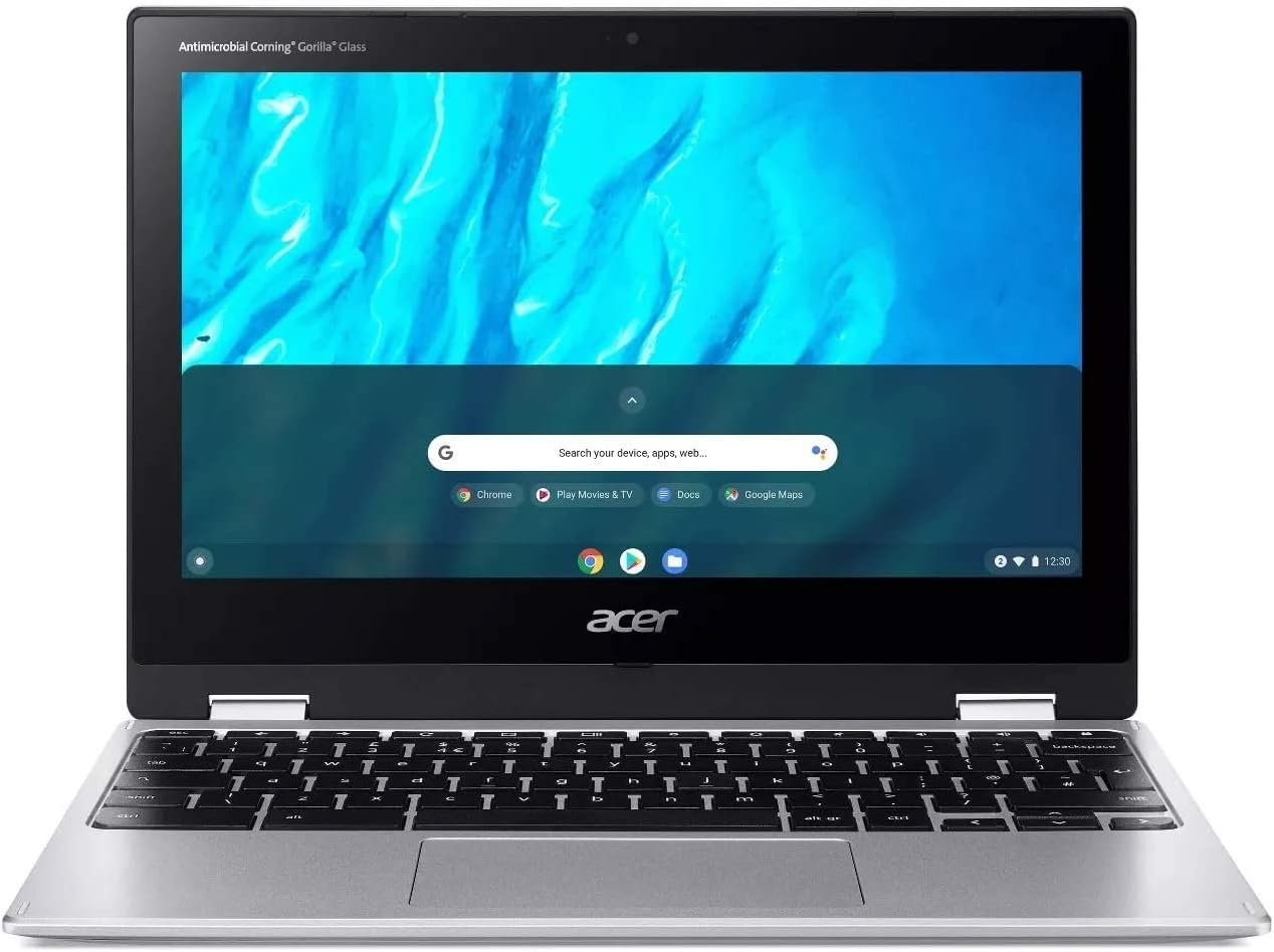 Acer Chromebook Spin 311 Convertible 2-in-1 Laptop, MediaTek MT8183C Octa-Core Processor, 11.6in HD Touch, 4GB LPDDR4, 32GB eMMC, Gigabit, WiFi 5