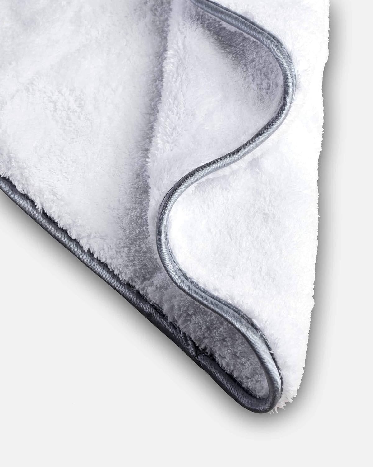 Adam's Double Soft Microfiber Towel - Premium Quality Microfiber Polishing Towel with Scratch-Free Satin Edge