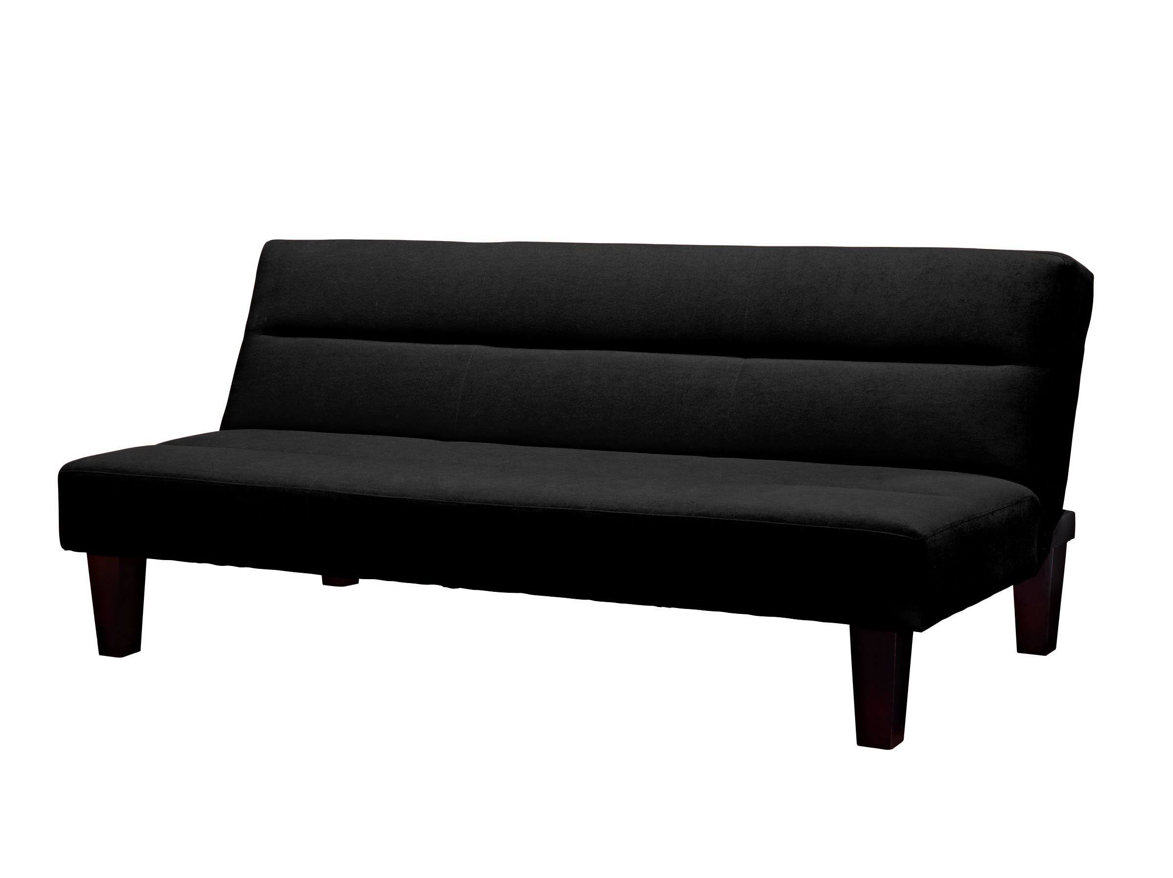 Kebo Microfiber Futon - Color: Black