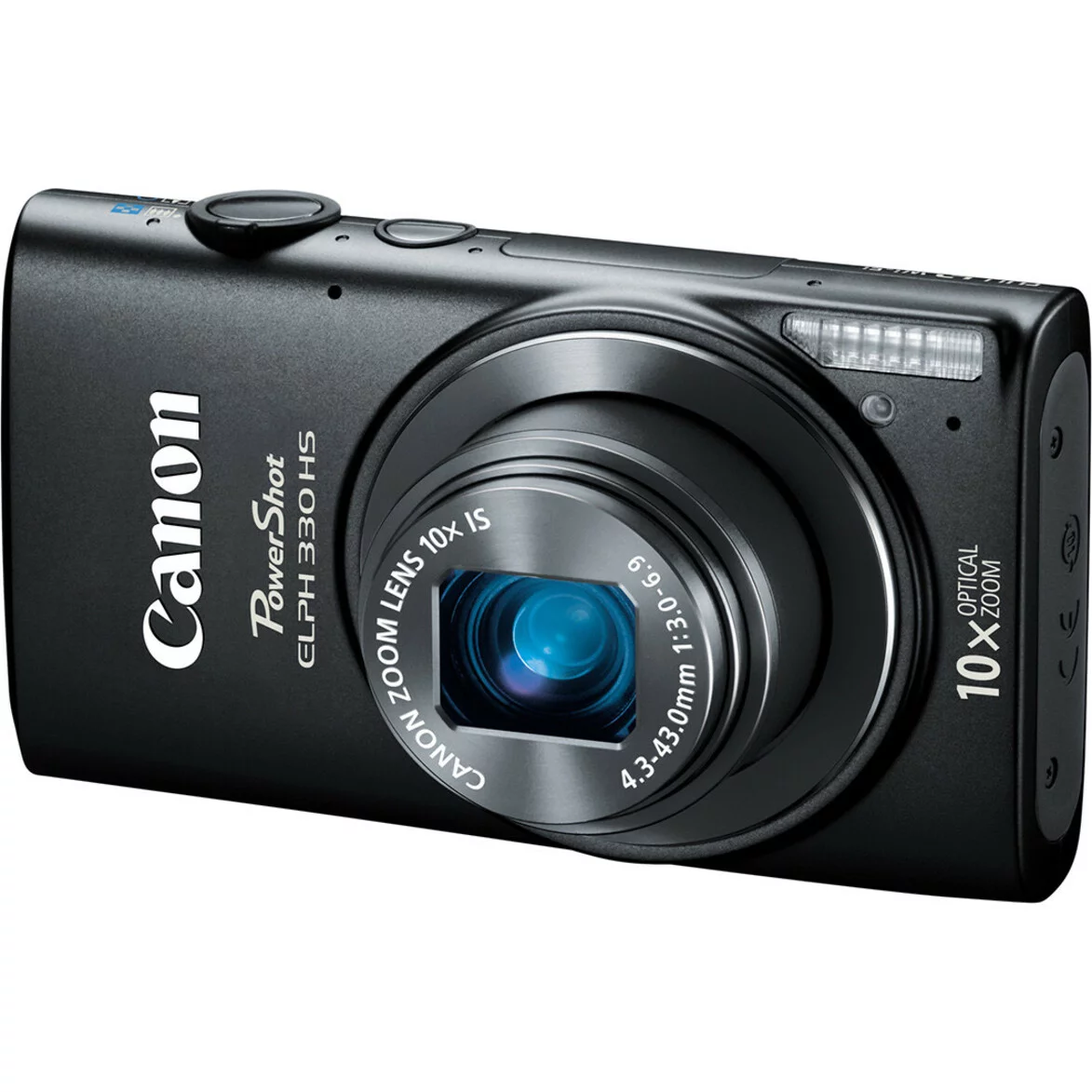 Canon PowerShot 330 HS 12.1 Megapixel Compact Camera, Black