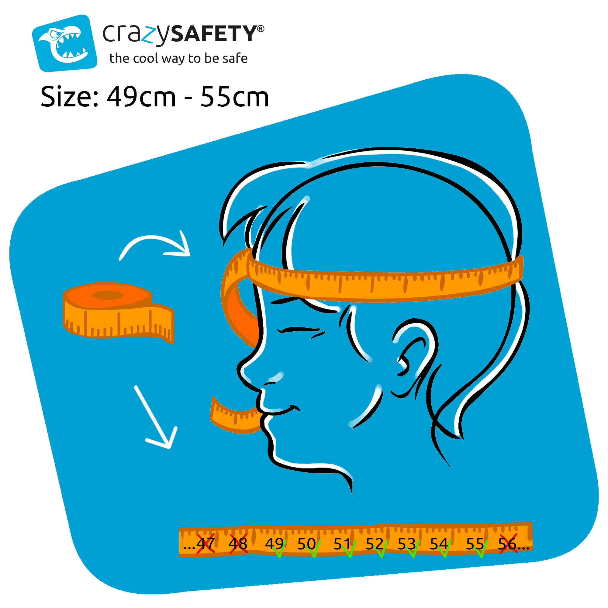 Crazy Safety Animal Kids Bike Helmet for Boys and Girls, Brown Giraffe