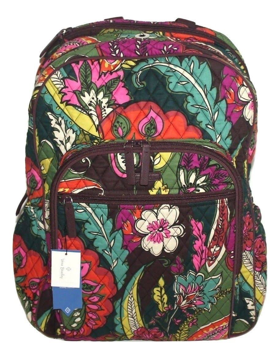 Vera Bradley Campus Tech Backpack Bags Autumn Leaves