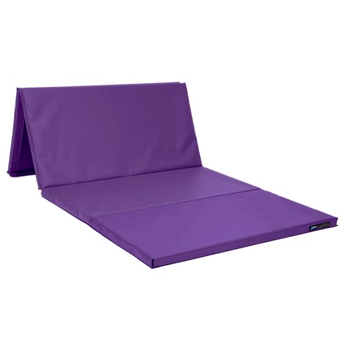 Z Athletic Folding Mat for Gymnastics and Tumbling, 4 Ft x 8 Ft x 2 In