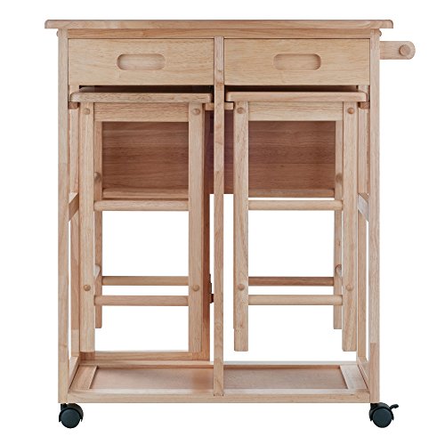 Winsome Suzanne Space Saver Set, for Kitchen, 33", Coffee
