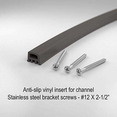 Promenaid Handrail Kit Complete Indoor Hand Rail for Steps Aluminum - Shop Hardware Tools Online Store