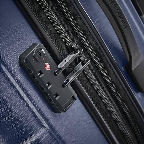 Samsonite Centric 2 Hardside Expandable Luggage with Spinner Wheels, Black, Carry-On 20-Inch