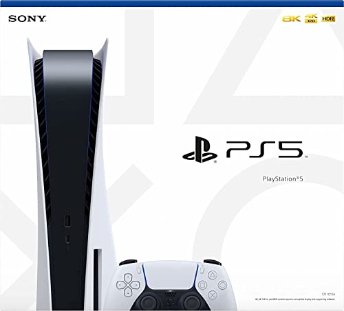 Playstation 5 Disc Version PS5 Console Bundle with Pulse 3D Wireless Headset with U Deal HDMI (Renewed)