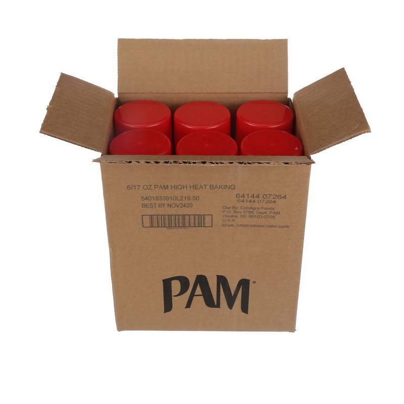 Pam 6414407264, 17 oz High Heat Baking Spray (6/case)