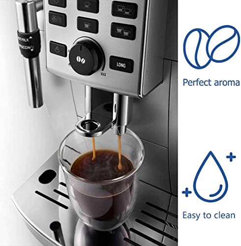 De'Longhi ECAM23460S Digital Super Automatic Machine with Lattecrema System, Silver