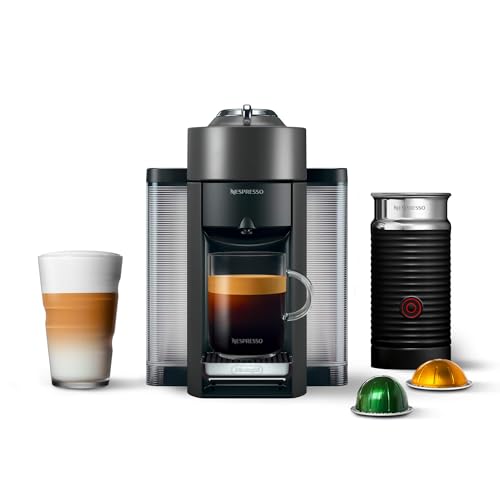 Nespresso Vertuo Coffee and Espresso Maker by De'Longhi, Graphite Metal