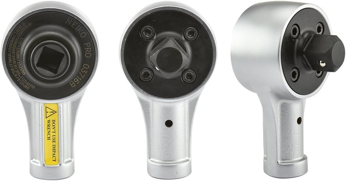 NEIKO PRO 03716B 3/4" Torque Multiplier Power Wrench | 2,200 Foot-Pound | Cr-Mo/Cr-V Steel
