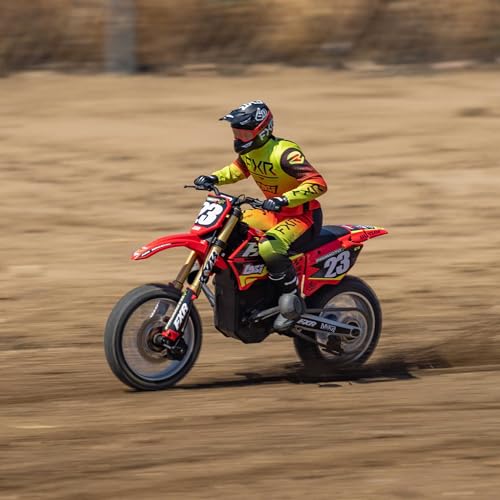 Losi RC Motorcycle Promoto-MX 1/4 Motorcycle Ready-to-Run Battery and Charger Not Included FXR LOS06000T1 Red