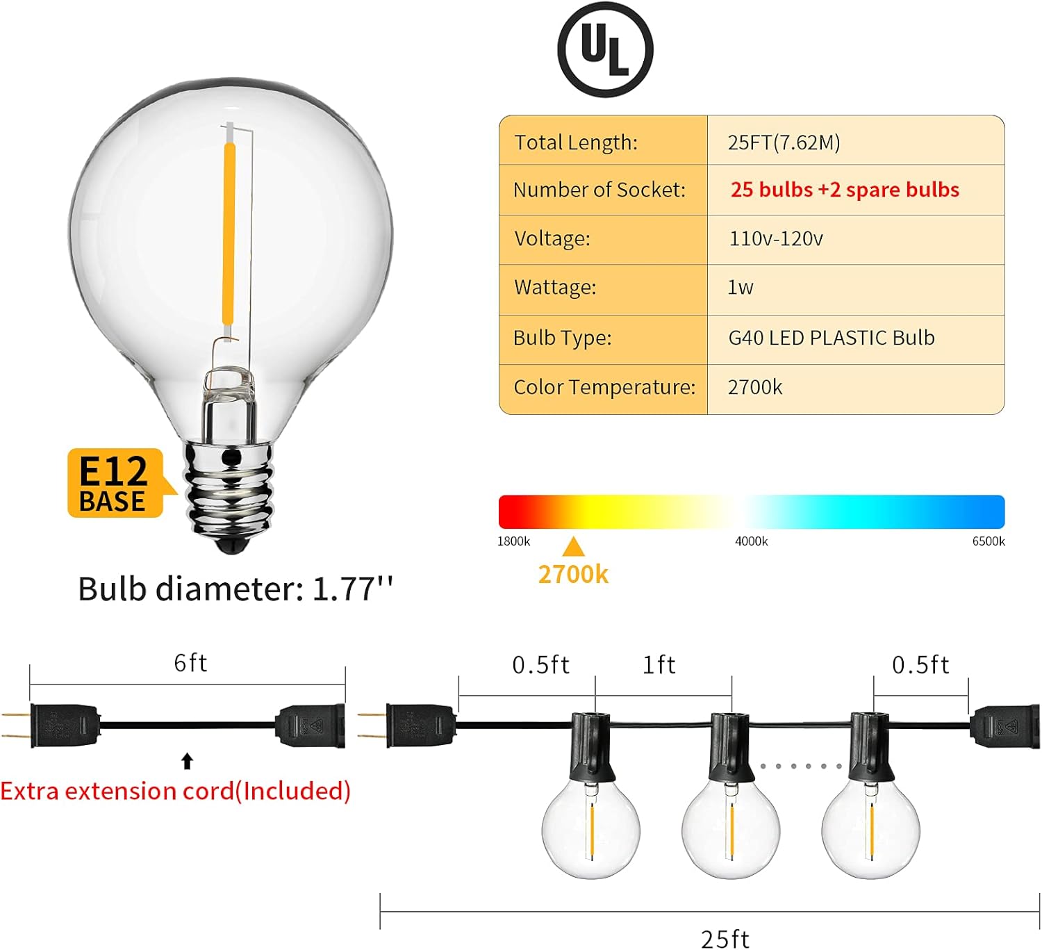 Outdoor String Lights