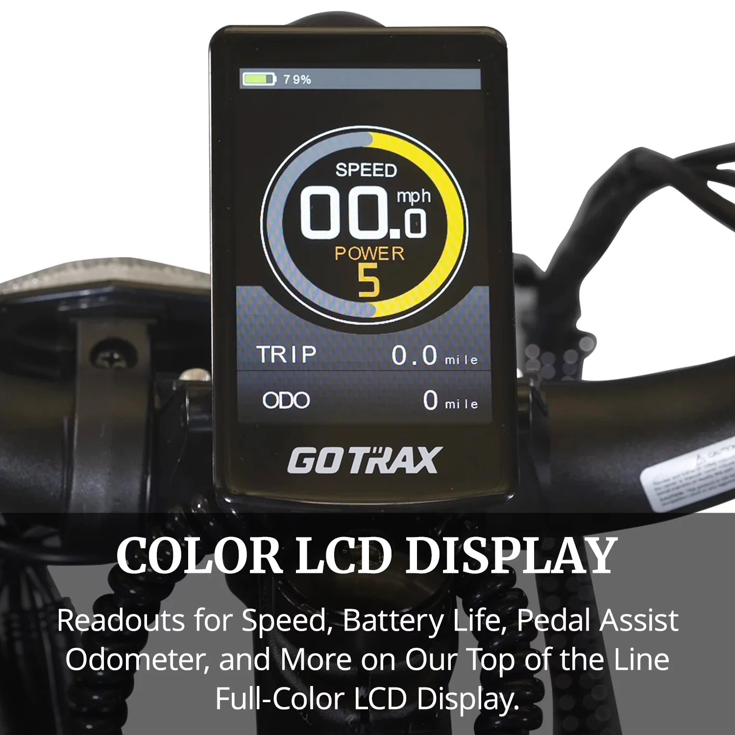GOTRAX Tundra Electric Bike for Adults, 750W 48V 26 x 4 Fat Tire Adult Dirt Electric Bicycle, 20MPH All Terrain Electric Mountain Bike, Step over