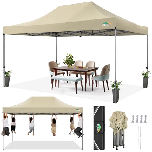 COBIZI 13x26 Pop Up Tent 13x26 Canopy with Sidewalls Heavy Duty Canopy Party Tent for Parties