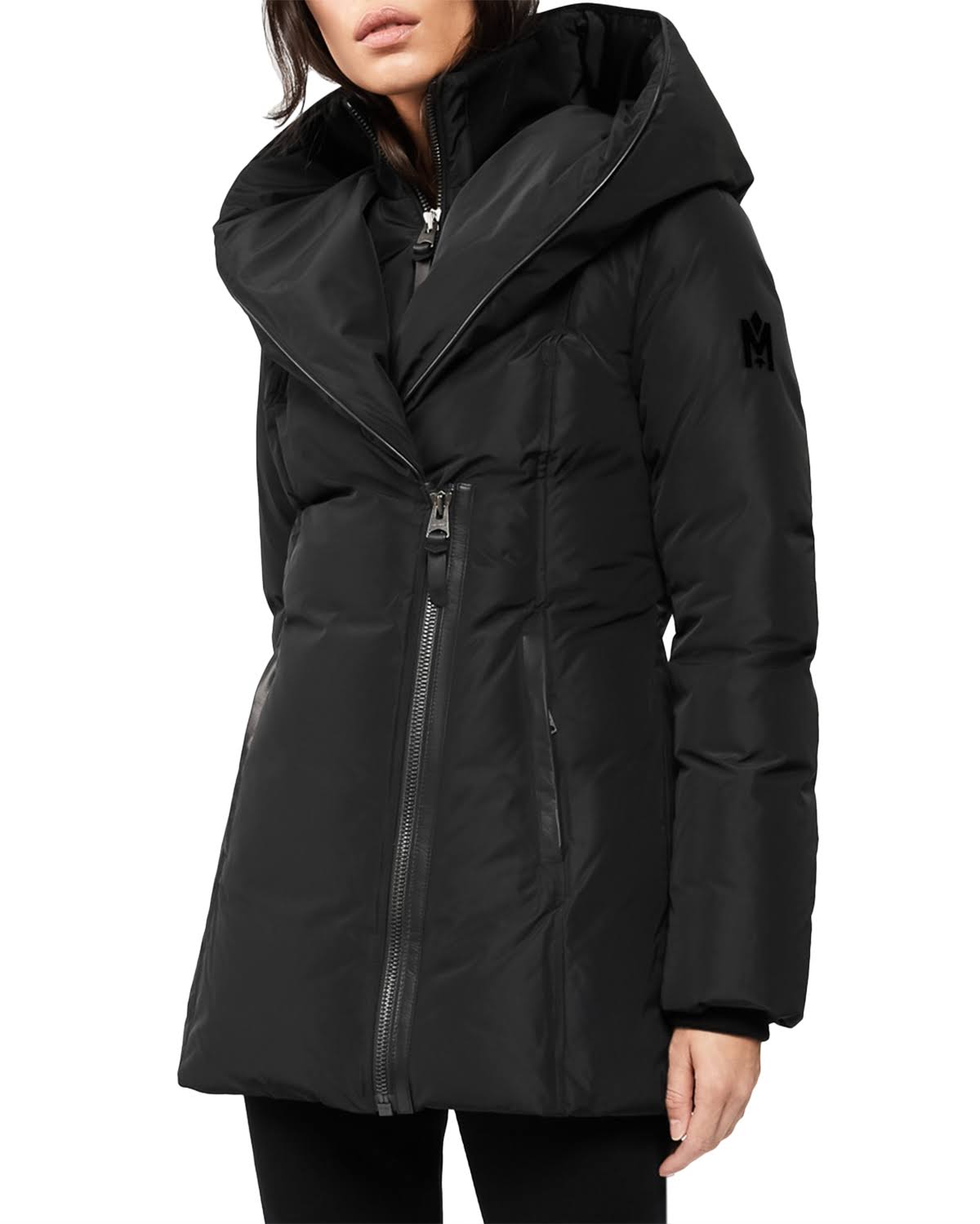 Mackage Adali Down Coat Color: Black, Size: S - Avayadevconnect