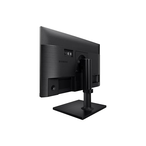 SAMSUNG FT45 Series 27-Inch FHD 1080p Computer Monitor, 75Hz, IPS Panel, HDMI, USB Hub, Height Adjustable Stand, 3 Yr WRNTY (LF27T450FQNXGO),Black