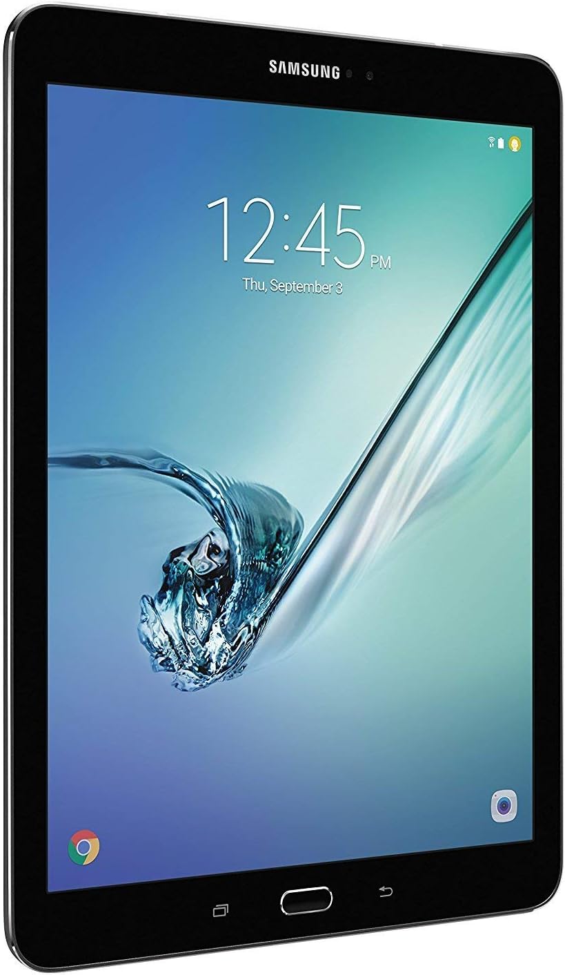 Samsung Galaxy Tab S2 T813 9.7in 32GB Wi-Fi Black With Pouch (Renewed)