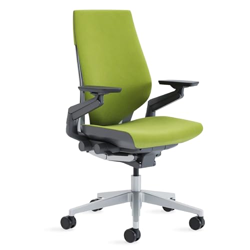 Steelcase Gesture Office Chair - Ergonomic Work Chair with Wheels for Carpet - Comfortable - Intuitive-to-Adjust for Desk - 360-Degree Arms