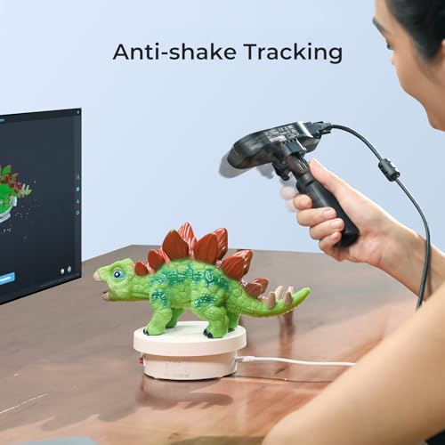 Creality CR-Scan Raptor Pro 3D Scanner for 3D Printing, 22+7 Blue Laser Lines, 30-60fps High Frame Scanning, 24-Bit Full-Color Scans