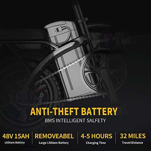 ENGWE T14 Mini Electric Bike for Adults Teens 14 City Commuter Folding Ebike - Sports Supplies Online Store