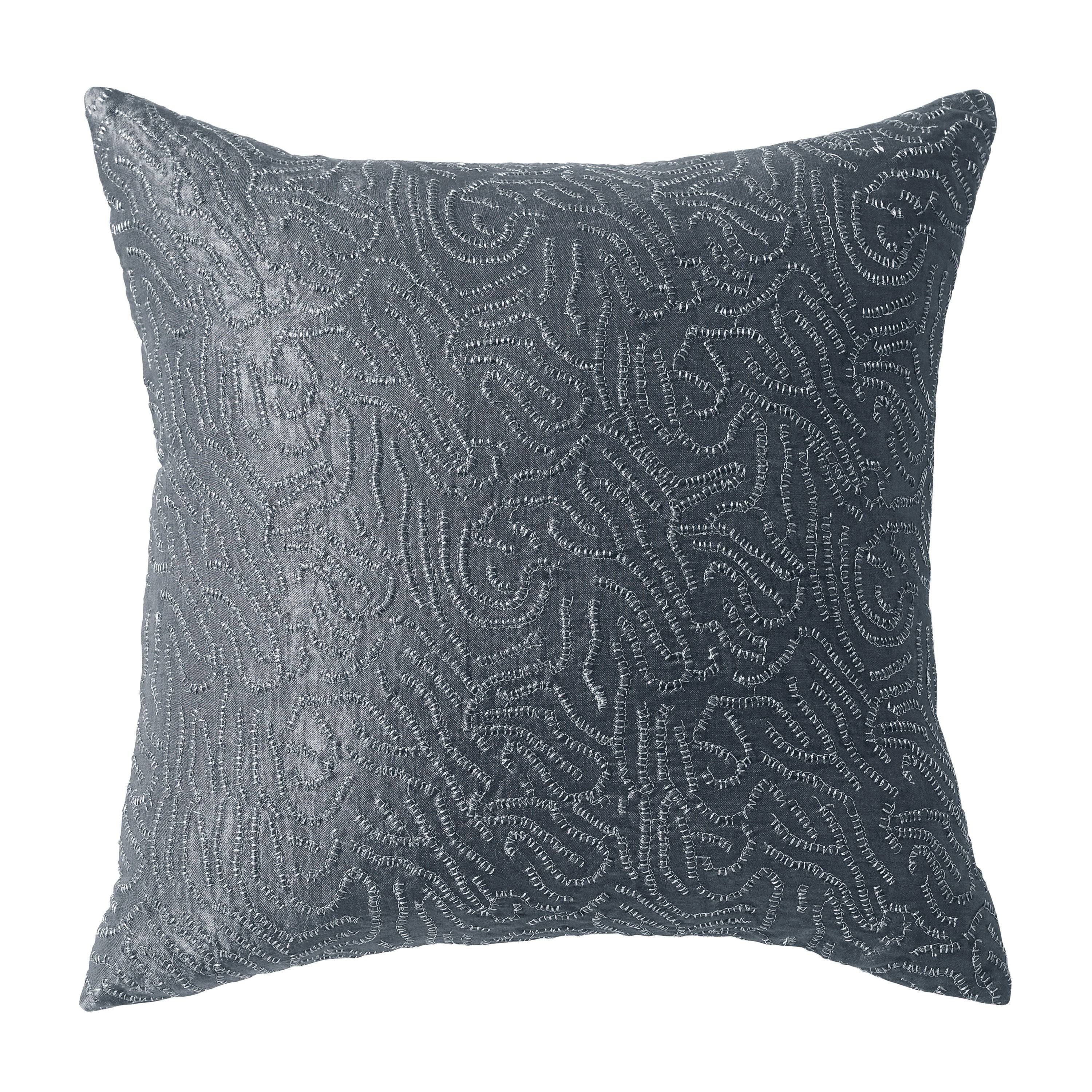 Donna Karan New York Current Duvet Cover - Full/Queen / Grey