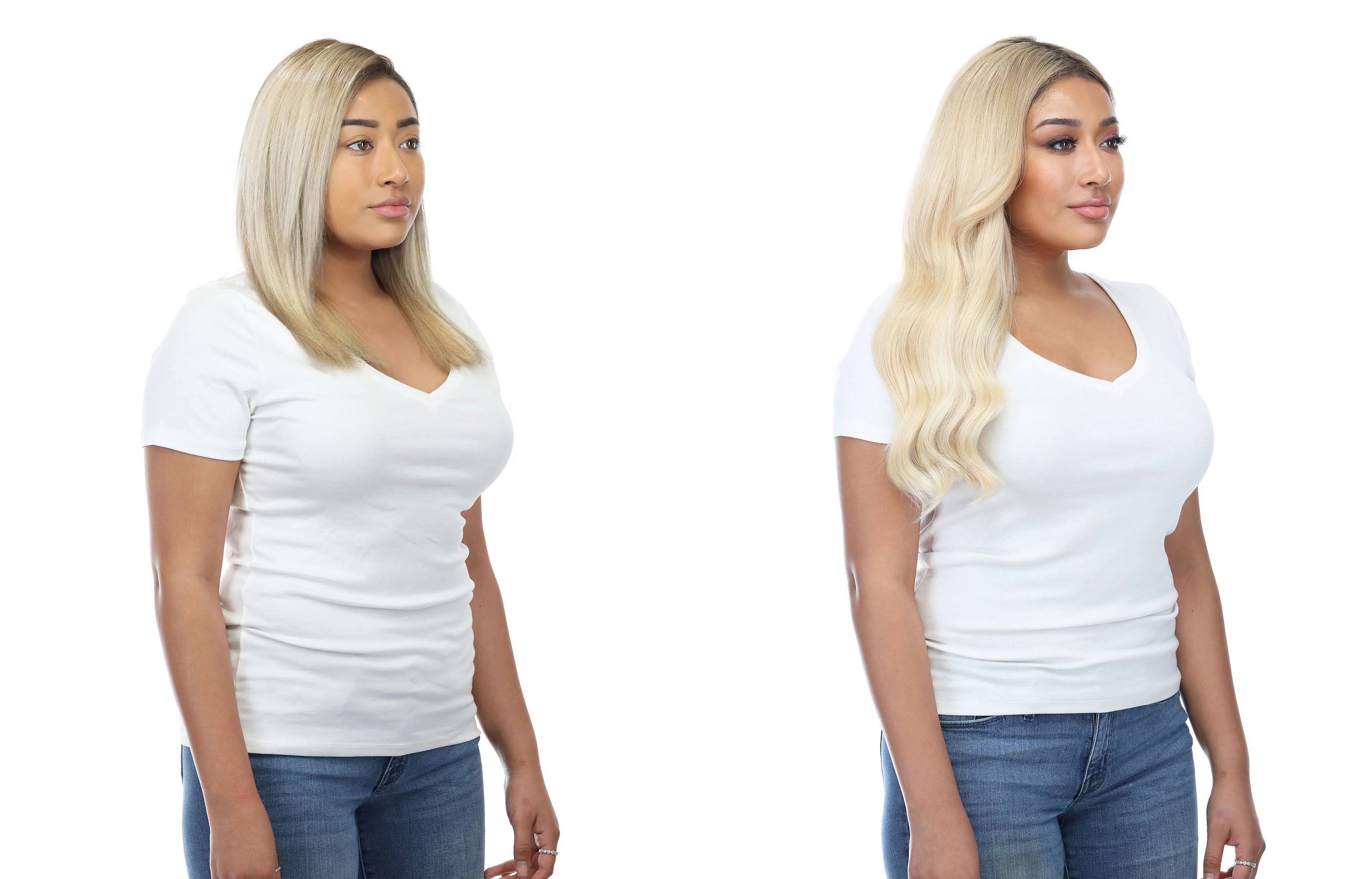 BELLAMI Silk Seam 140g 18x22 Beach Blonde (613) Hair Extensions Silk Seam 18x22 140g