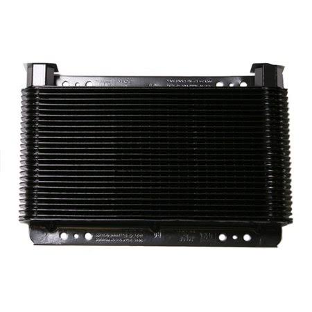 AFCO Ll7b Stacked Plate Oil Cooler, 5-3/4 x 11 x 1-1/2 inch, 24-Pass