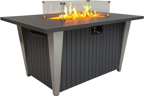 Outdoor Propane Fire Pit Table - CSA/ETL Certified Safe 50