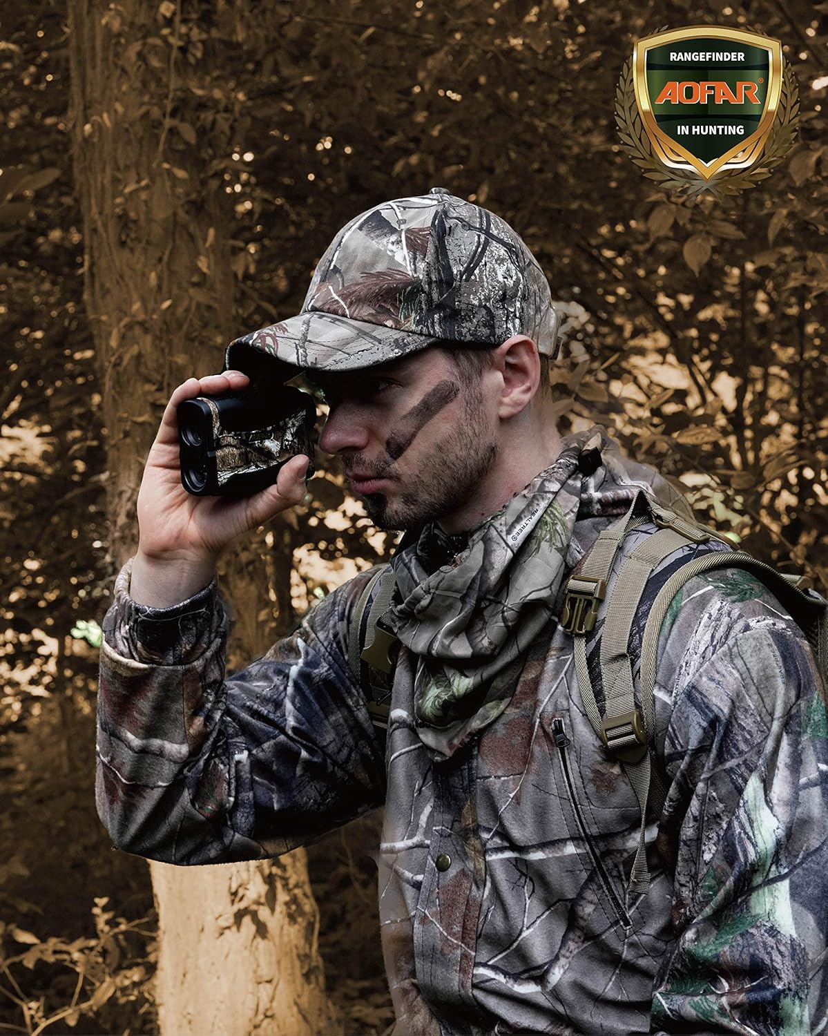 AOFAR HX-700N Hunting Range Finder 700 Yards Waterproof Archery Rangefinder for Bow Hunting with Range Scan Fog and Speed Mode, Free Battery