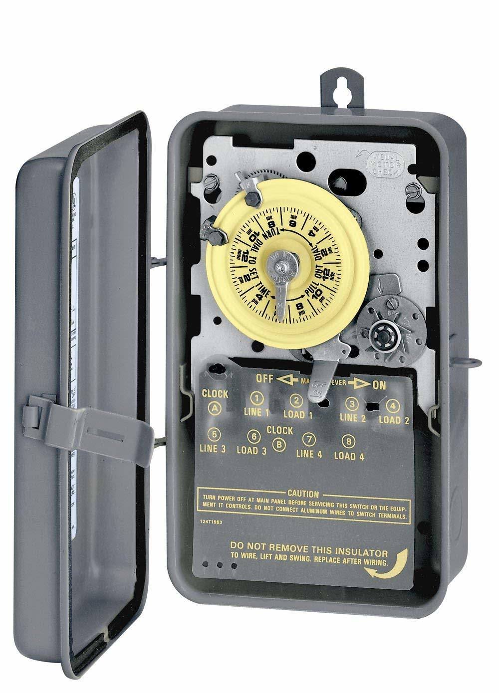Intermatic T171CR Mechanical Time Switch, Gray