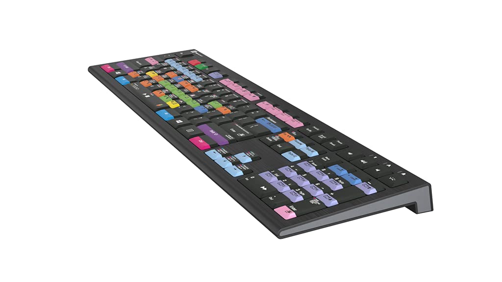 Logickeyboard Designed for FL Studio 20 Compatible with Win 7-11 ASTRA 2 Backlit keyboard # LKB-FLS-A2PC-US